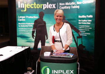 Inplex Custom Extruders at a Conference
