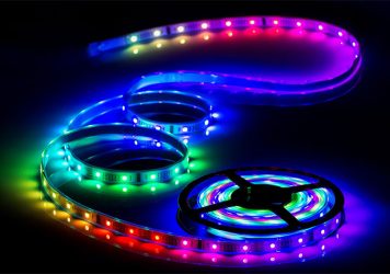 image of led lights for Top PETG Plastic Benefits blog