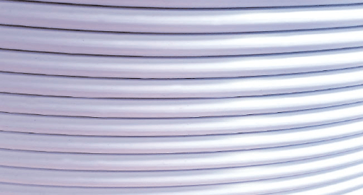 White injectorplex injection tubing